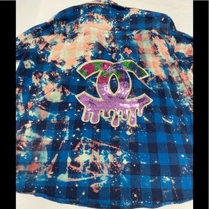 Custom Dyed Double C Flannel